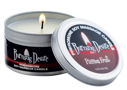 Pheromone Candle Burning Desire - 4 Oz.