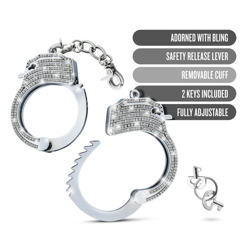 Temptasia Bling Cuffs - Silver