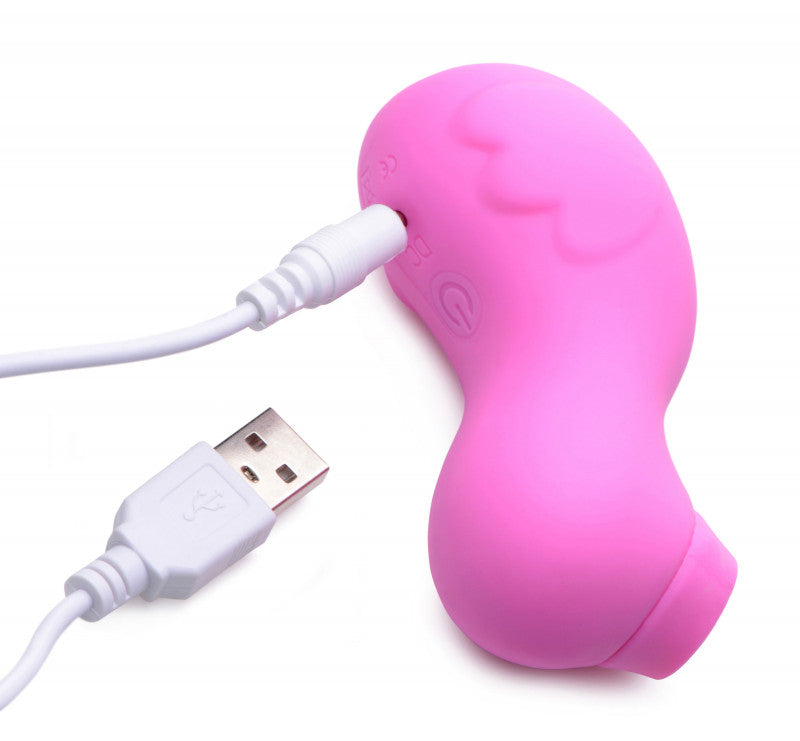 Sucky Ducky Silicone  Stimulator - Pink