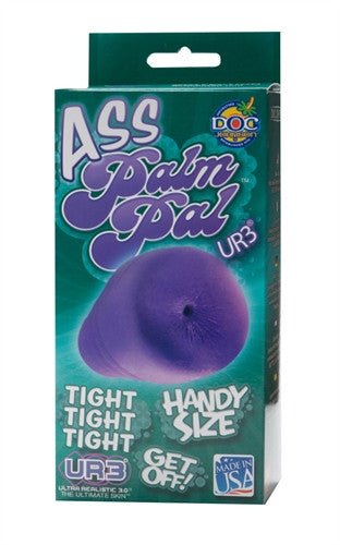 Palm Pal Frosted Ur3 Masturbators - Ass - Purple
