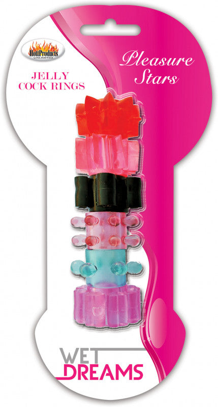 Pleasure Stars Jelly  Rings