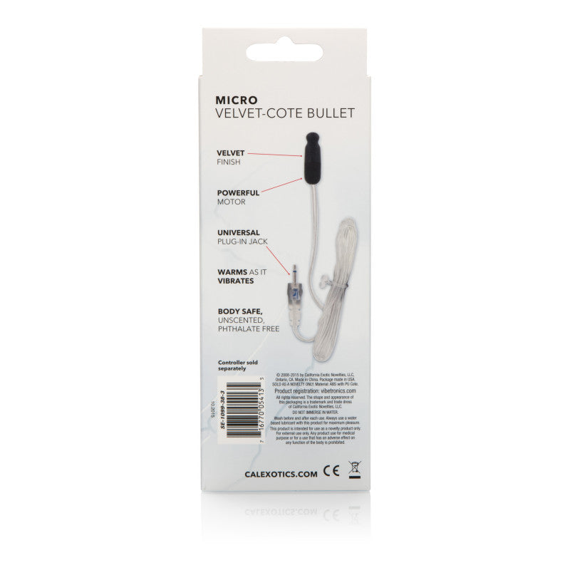 Sterling Collection Velvet Micro Bullet