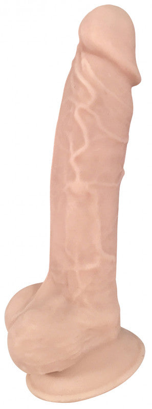 7 Inch Fleshstixxx Silicone  W/o Balls -  Vanilla