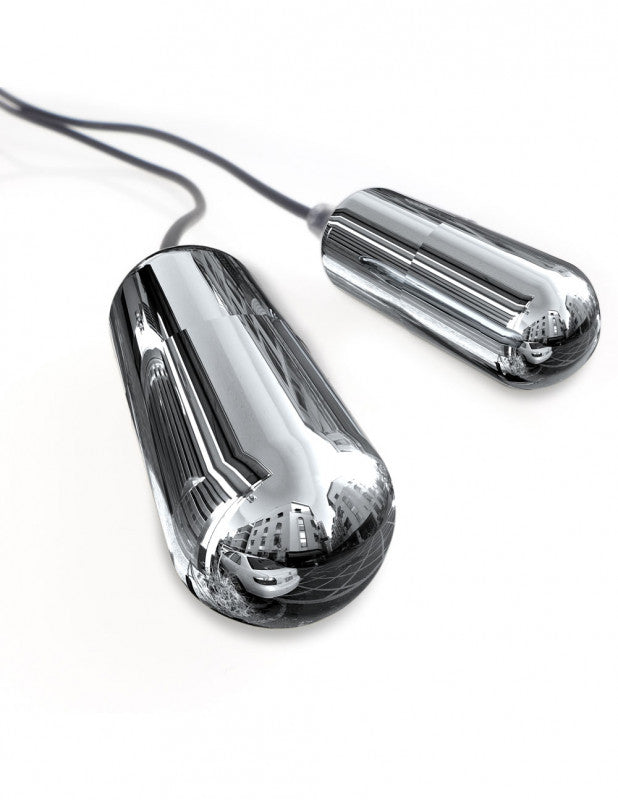 Dual Vibrating  Sleeve - Smoke