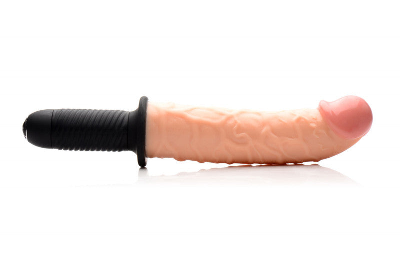 The Curved Dtator 13 Mode Vibrating Giant  Thruster - Flesh
