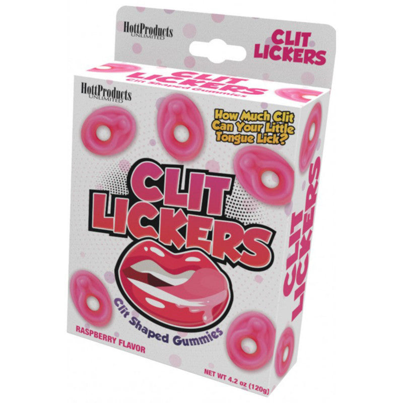 Lickers Gummies Raspberry Flavors 4.2oz