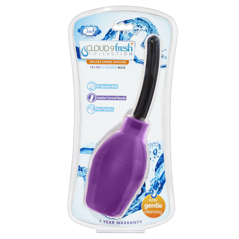 Fresh Plus Deluxe Enema Douche - 10.1 Oz Ez  Squeeze Bulb