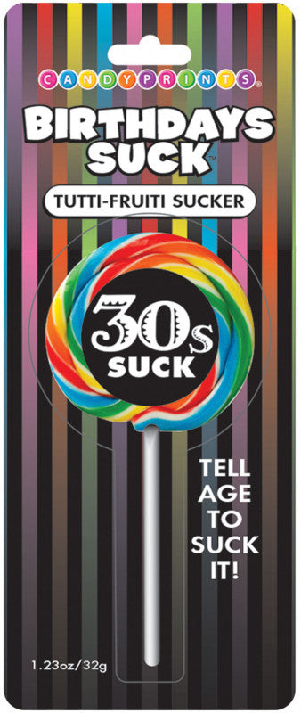 Birthdays Suck 30s Lollipop