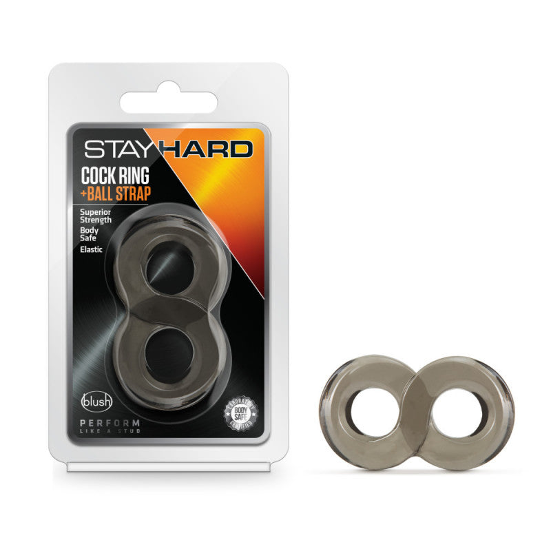 Stay  -  Ring and Ball Strap - Black