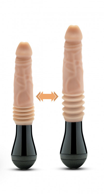Dr. Skin Silicone - Dr. Knight - Thrusting  Gyrating Vibrating  - Beige