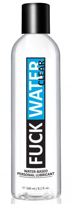 F Water Clear 8.1oz Water Based Lubricant