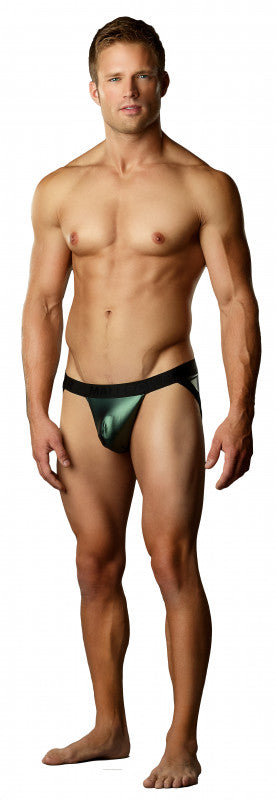 Matte Metallic Jock Green S/m