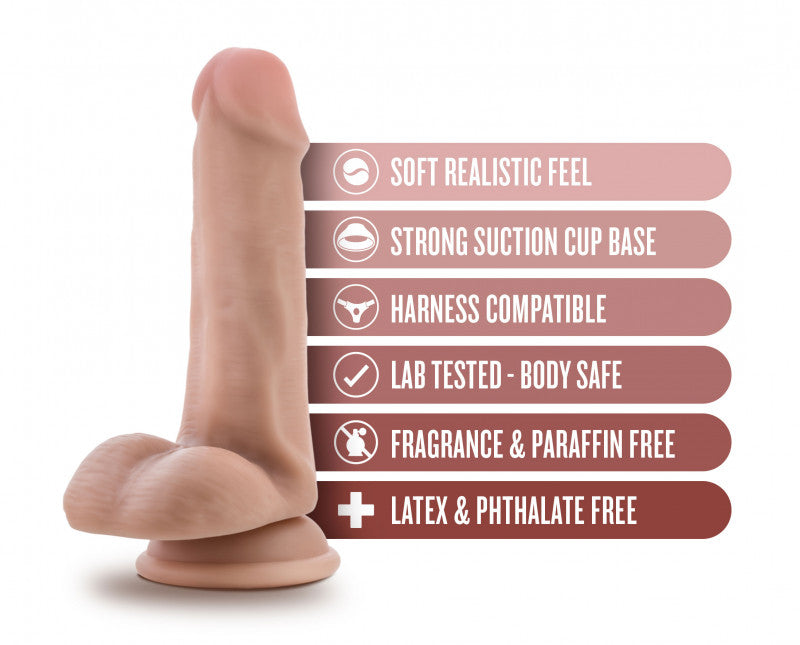 Dr. Skin - Dr. Jeffrey - 6.5 Inch With Balls - Beige