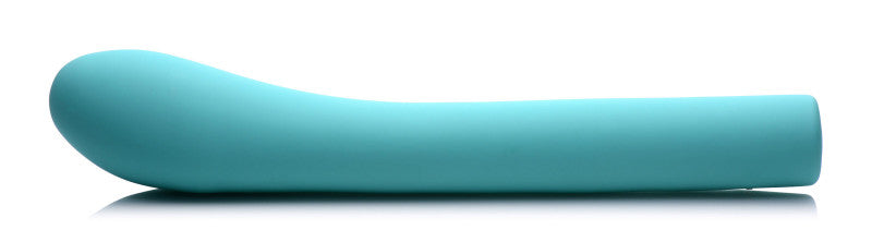 5 Star 9x Come-Hither G-Spot Silicone Vibrator -  Teal