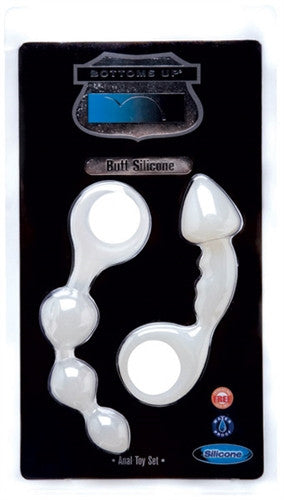Bottoms Up Anal Toy Set Clear Ts0341-6