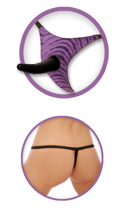 Vibrating Strap-on for Him Fetish Fantasy Serves
