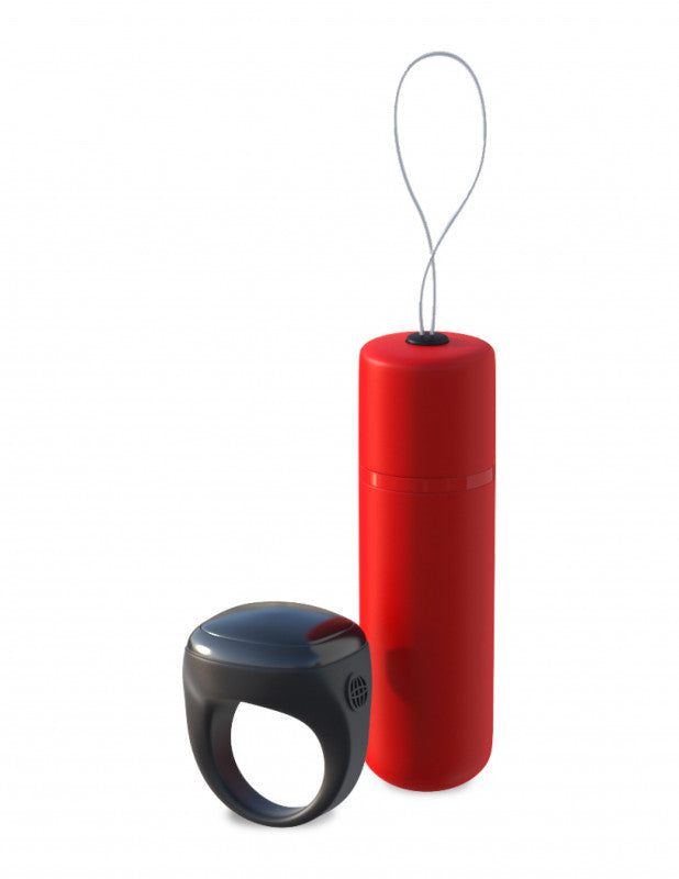 Fetish Fantasy Series Date Night Remote Control  Panties - Red