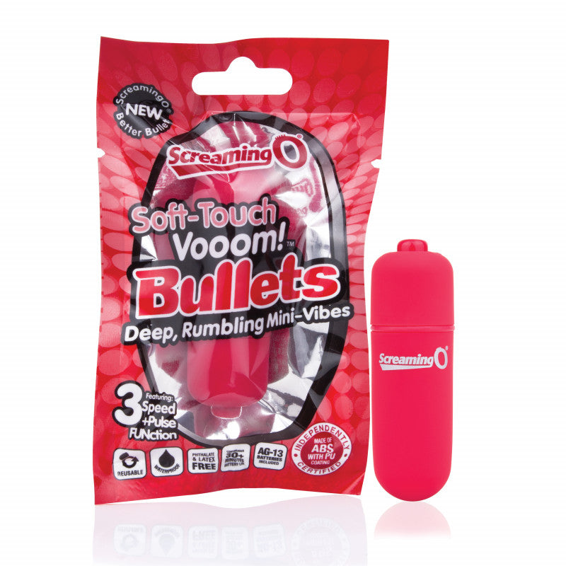 Soft-Touch Vooom! Bullets - Red