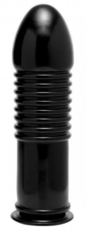 Enormass Ribbed Plug With Suction Base