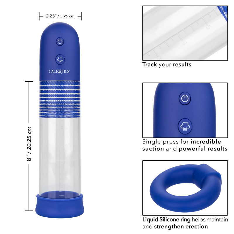 Admiral Rechargeable Rock  Pump Kit -Blue
