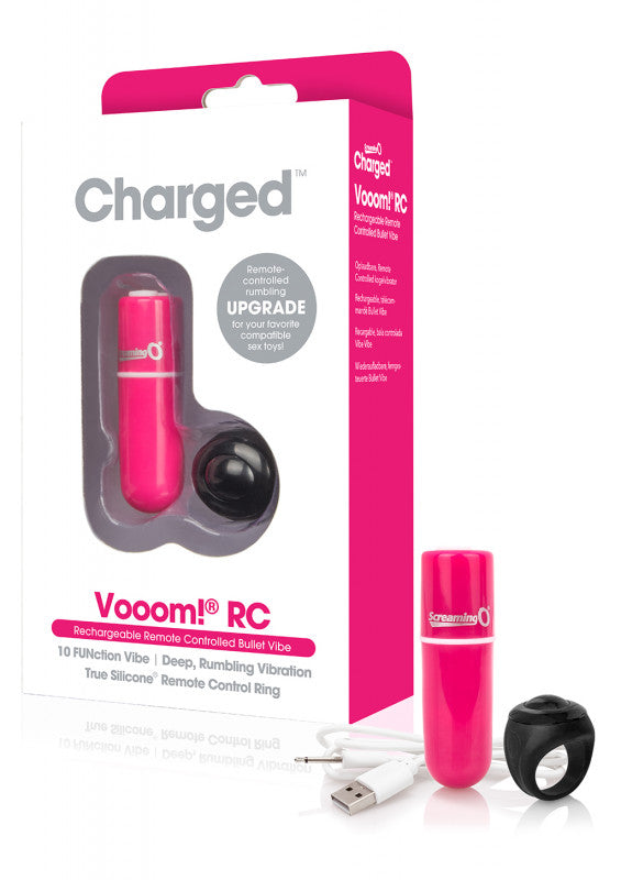 Charged Vooom Remote Control Bullet - Pink