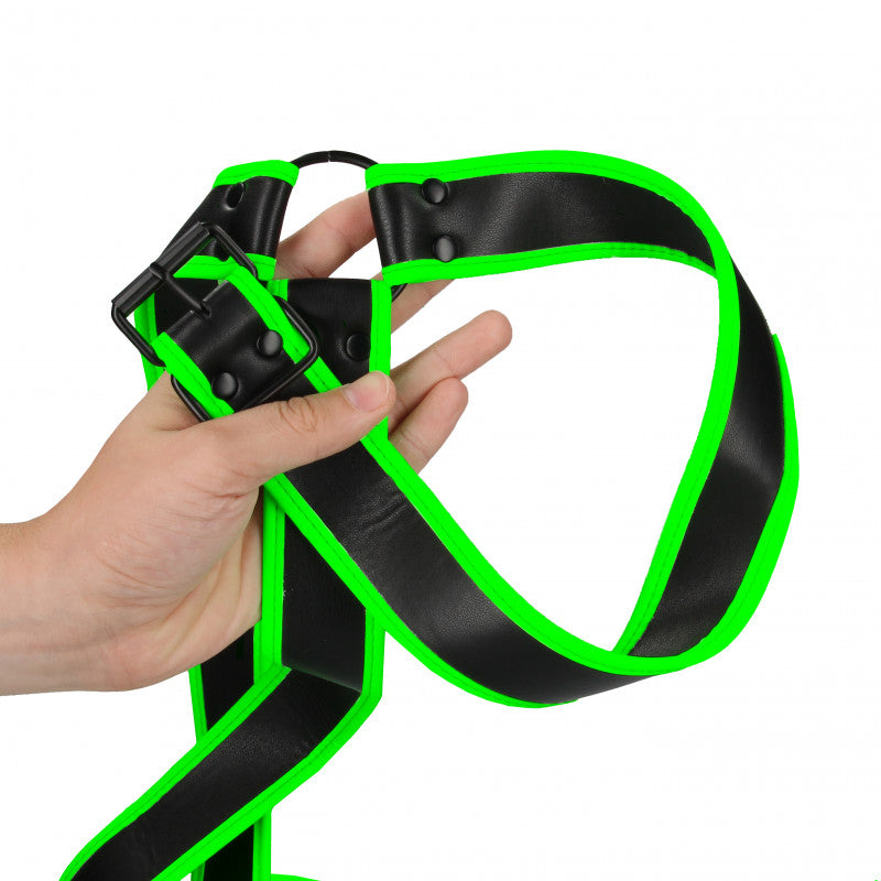 Gladiator Harness - Small/medium - Glow in the Dark