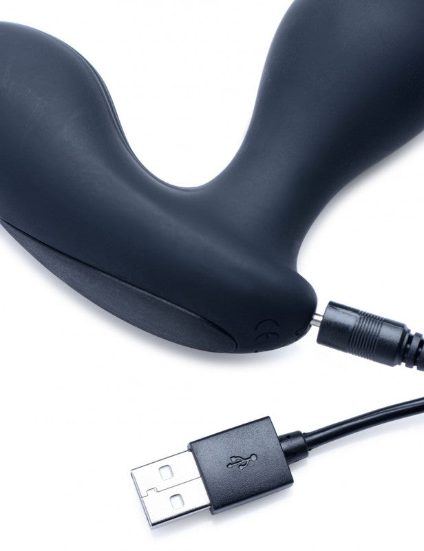 7x P-Gyro Silicone Prostate Stimulator With Gyrating Shaft