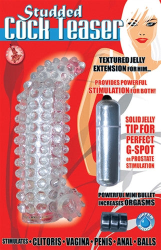 Studded Cock Teaser Clear
