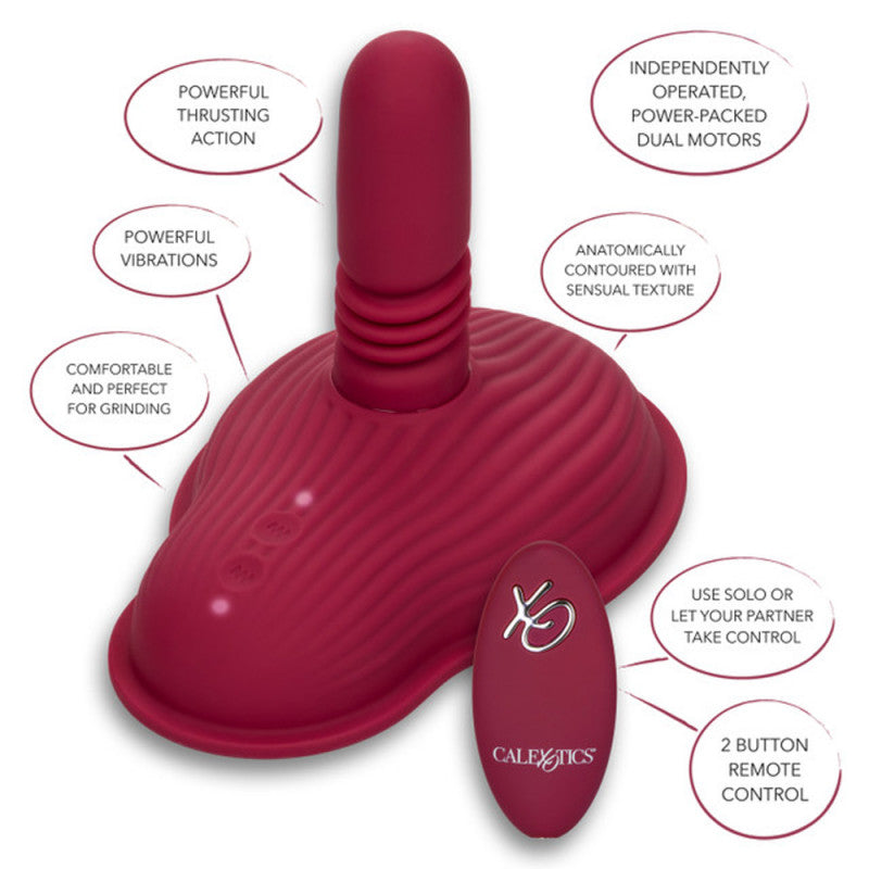 Dual Rider Remote Control Thrust & Grind Vibrator