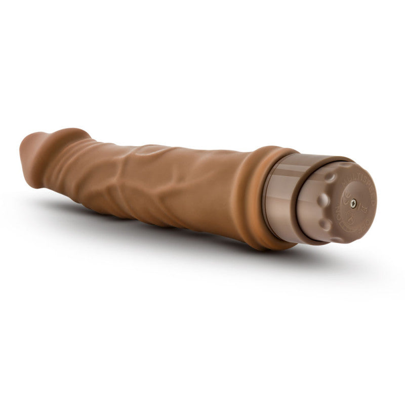 Dr. Skin - Vibe 6 - 8.5 Inch Vibrating - Mocha