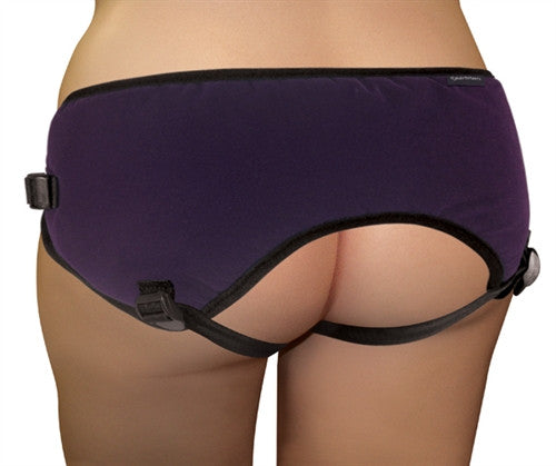 Plus Size Beginners Purple Strap-On