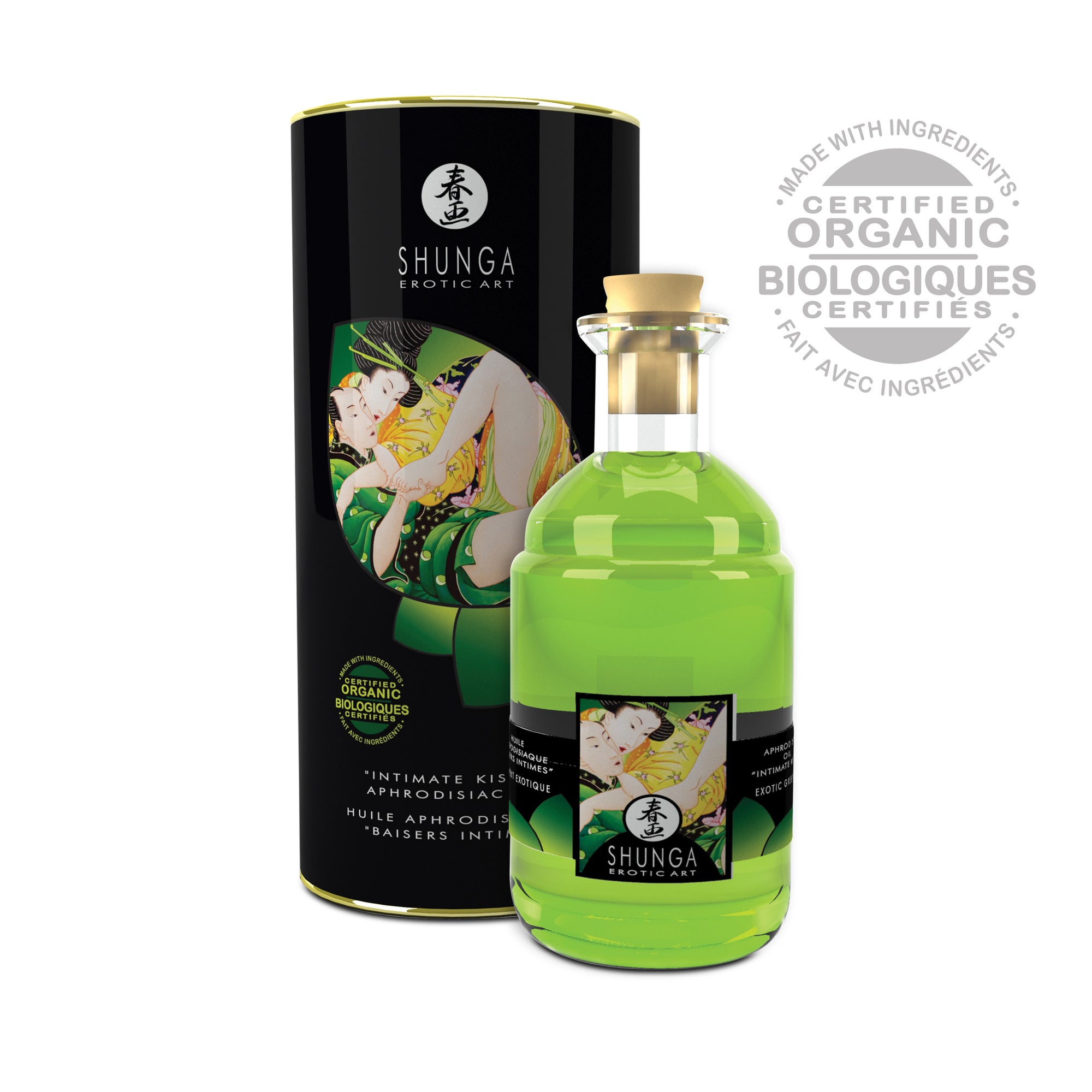 Aphrodisiac Oils - Organica - Exotic Green Tea -  3.5 Fl. Oz. / 100 ml