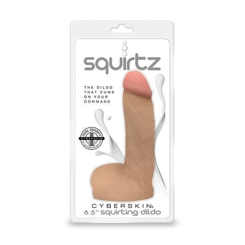 Squirtz Cyberskin 8.5&quot; Squirting Dildo