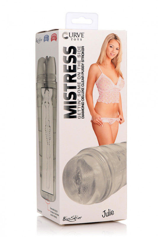 Mistress Julie - Diamond Deluxe Clear   Stroker