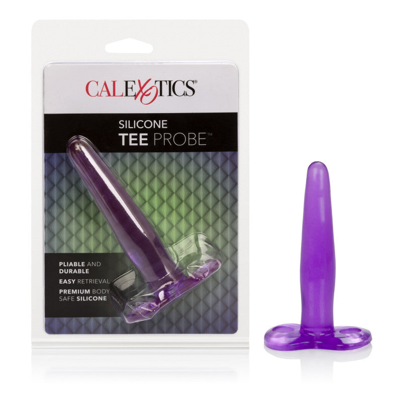 Silicone Tee Probe Purple 4.5in