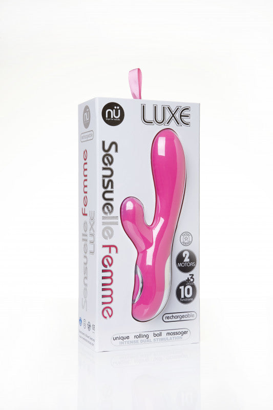 Sensuelle Femme Luxe 10 Function Rabbit Massager - Pink