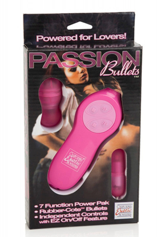 Passion Bullets Slim Bullet & Mini Probe - Pink