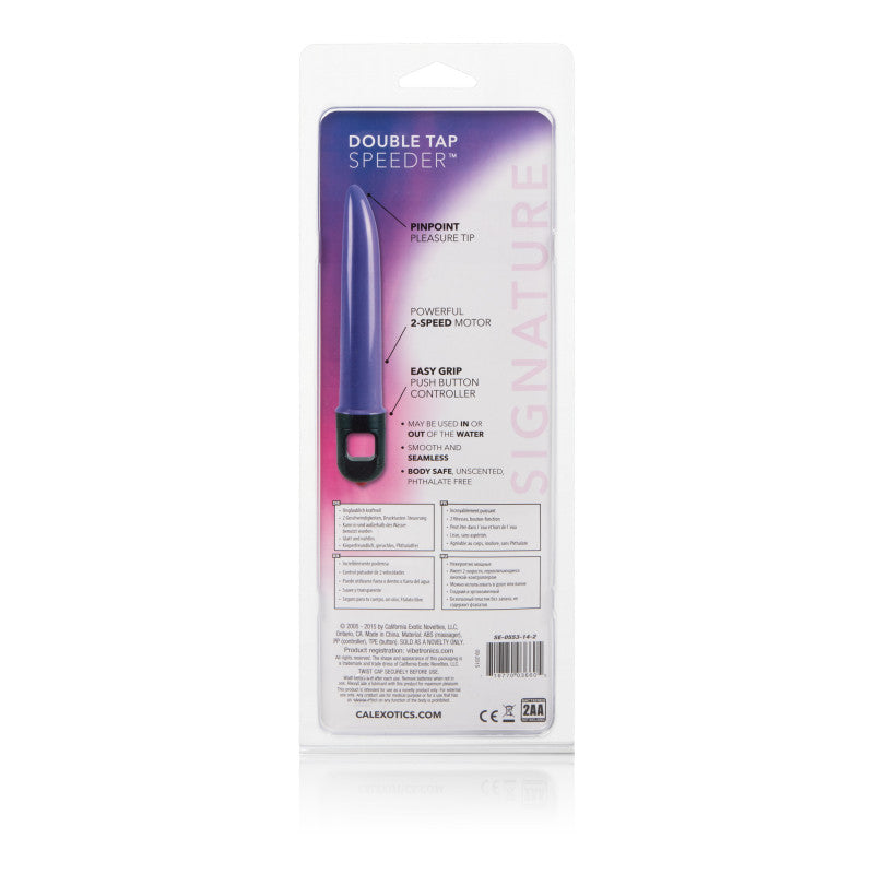 Double Tap Speeder Purple 6.5in