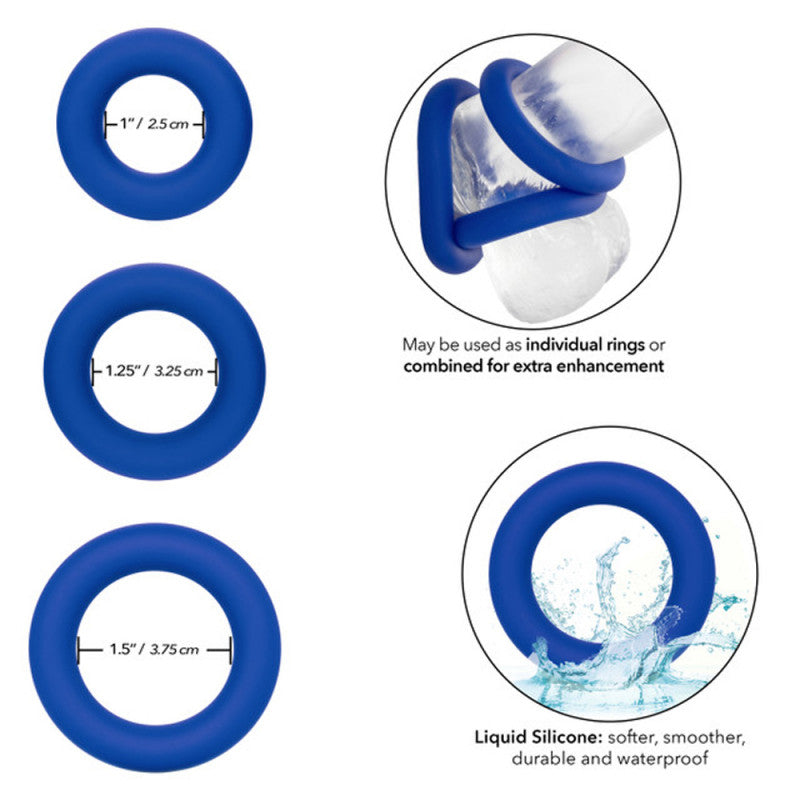 Admiral Universal  Ring Set - Blue