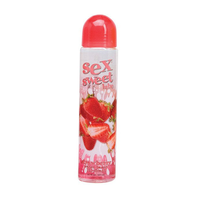 Sex Sweet Lube - Strawberry - 6.7 Fl. Oz. Bottle