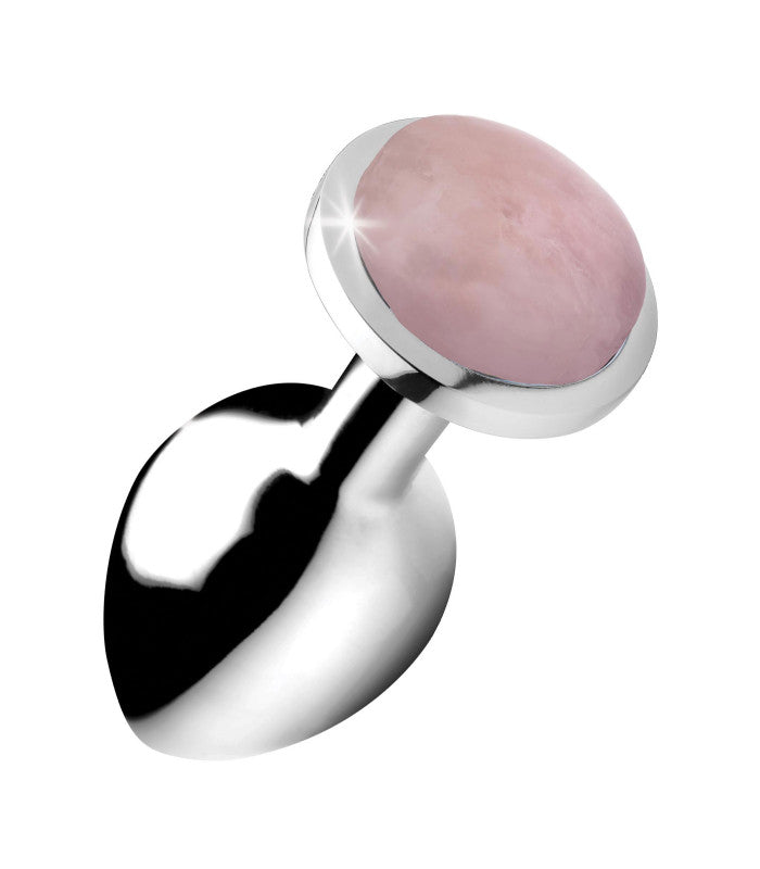 Rose Quartz Anal Plug - Medium