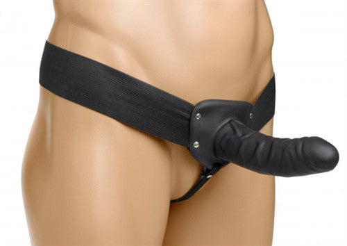 Erection Assist Hollow Strap-on - Black