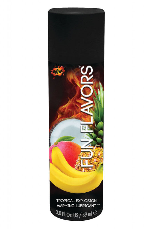Wet Fun Flavors 4-in-1 Lube - Tropical Fruit - 4.1 Fl. Oz.