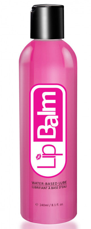 Water Lipbalm Water-Based Lubricant 8.0 Fl. Oz. 240ml