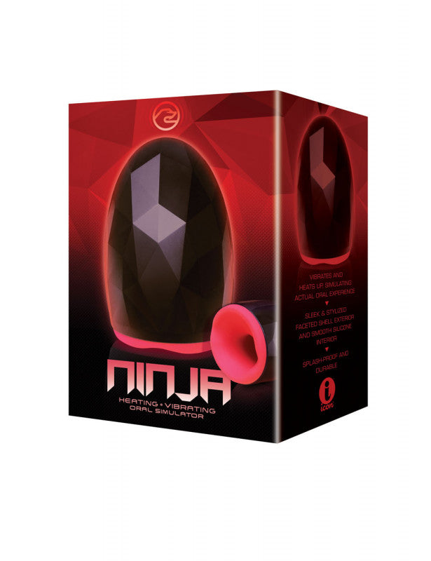 Falcon Ninja Heating &amp; Vibrating Simulator  - Black