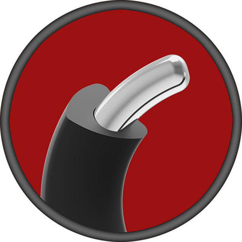 Hybrid Silicone Covered Metal  Ring - 50mm