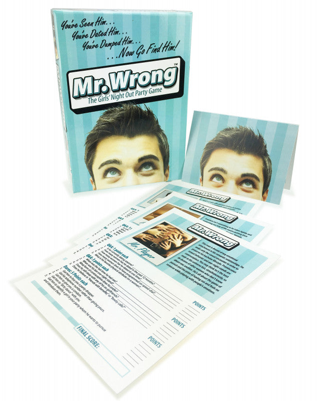 Mr. Wrong -the s Night Out Party Game