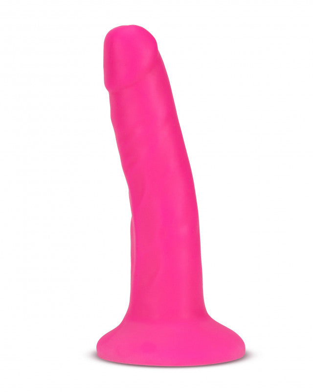 Neo Elite - 6 Inch Silicone Dual Density - Neon Pink