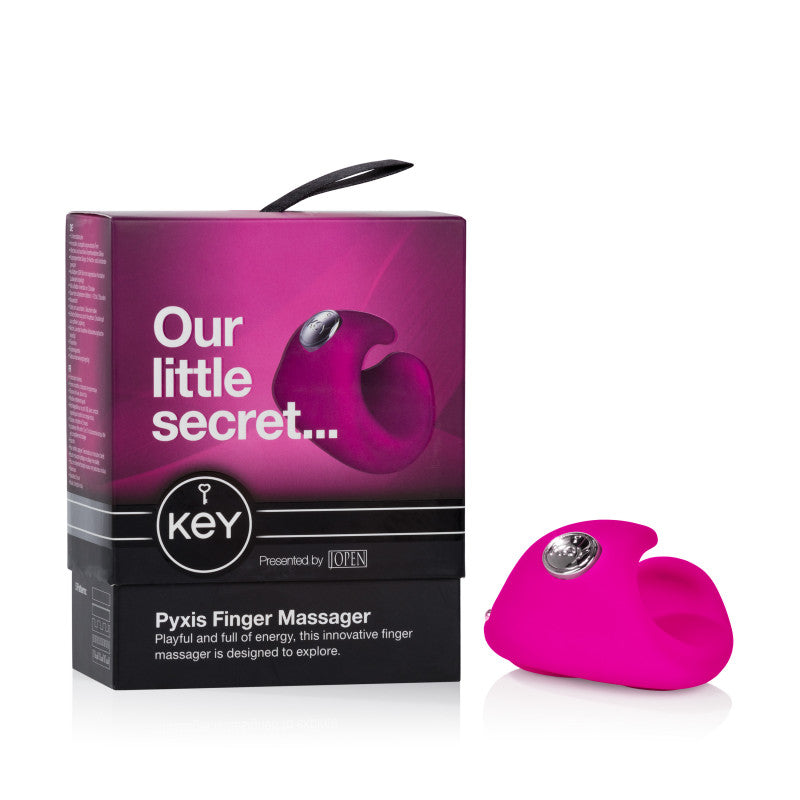 Pyxis Finger Massager - Raspberry Pink