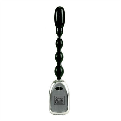 Silicone Flexi-Power Rod Bendable Beaded Probe - Black